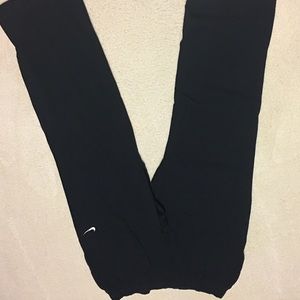 nike black sweat pant